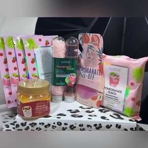 🍷✨ Pomegranate Punch Glow & Self-Care Set ✨🍷